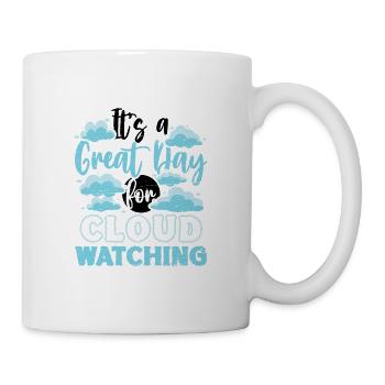 Cloud Watcher Meteorology Meteorologist Cloud - Mug - white - Right