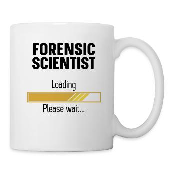 Future Forensic Scientist Investigator Criminology - Mug - white - Right