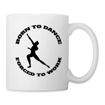 Ballett Tänzerin Tanzkurs Geschenk Tanz Ballerina - Tasse - Weiß - Rechts