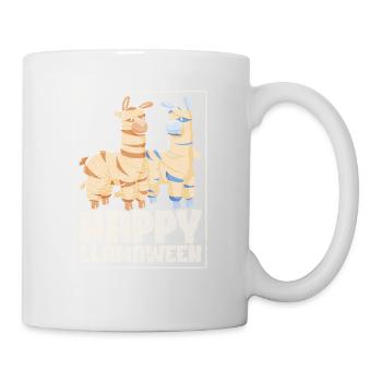 Eerily creepy spooky funny Halloween - Mug - white - Right