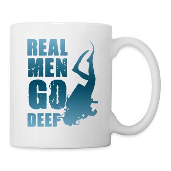diving fun - Mug - white - Right