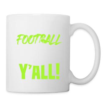 devise du football - Mug blanc - blanc - Droite