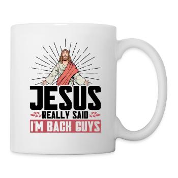 Jesus Bible Christian Religious Church Gift - Mug - white - Right