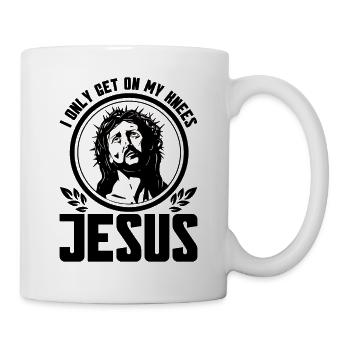 Jesus Bible Christian Religious Church Gift - Mug - white - Right