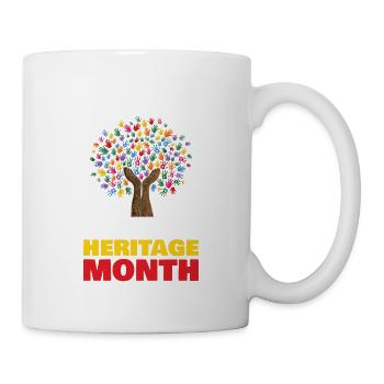 National Hispanic Heritage Month Tree Für Alle - Tasse - Weiß - Rechts