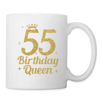 Birthday Queen 55 - Mug - white - Right