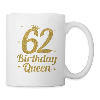 Birthday Queen 62 - Mug - white - Right