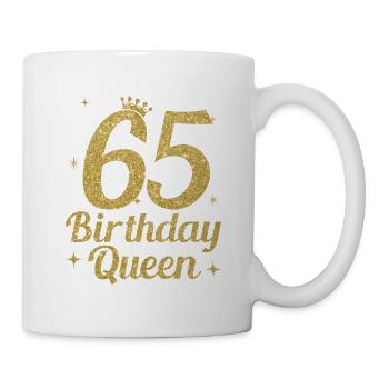 Birthday Queen 65 - Mug - white - Right