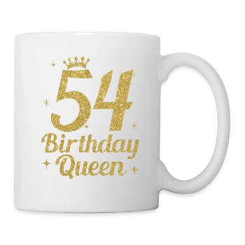 Anniversaire Reine 54 - Mug blanc - blanc - Droite