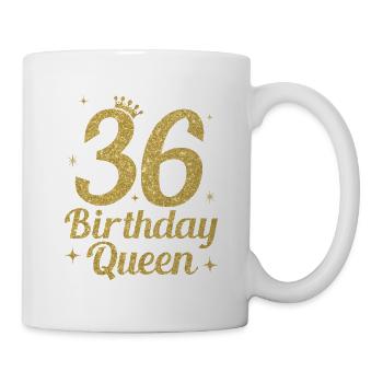 Birthday Queen 36 - Mug - white - Right