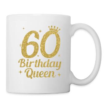 Birthday Queen 60 - Mug - white - Right