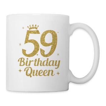 Birthday Queen 59 - Mug - white - Right