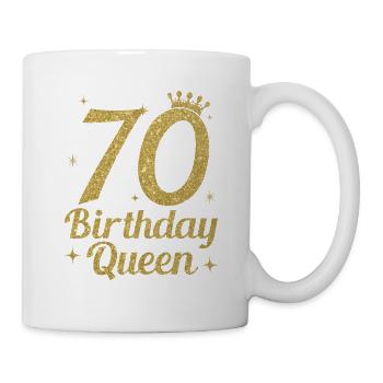 Birthday Queen 70 - Mug - white - Right