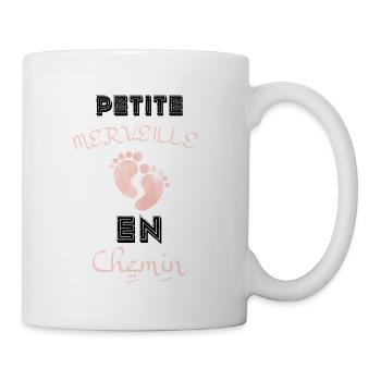Petite merveille en chemin - Mug blanc - blanc - Droite