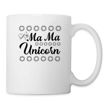 Mama Einhorn Unicorn - Mug - white - Right