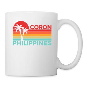 Vintage Holiday Trip Coron Philippines Asia - Mug - white - Right