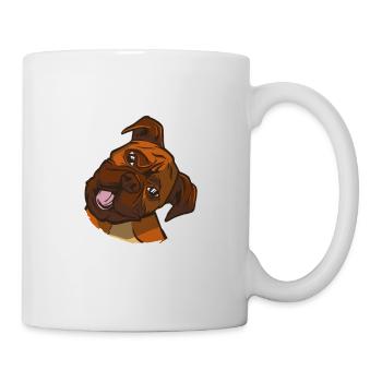 Boxer Boxer Chien Chien Chien Propriétaire Amoureux des chiens - Mug blanc - blanc - Droite