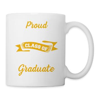 Fier père d’un diplômé de la promotion 2023 - Mug blanc - blanc - Droite