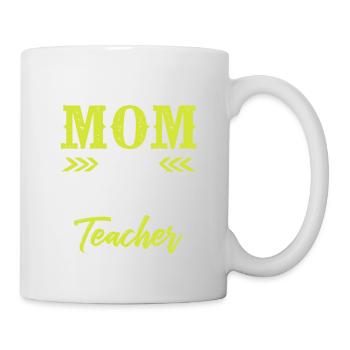 mama mathematics teacher - Mug - white - Right