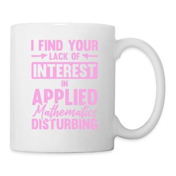 Learn mathematics - Mug - white - Right