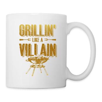 grill funny saying - Mug - white - Right