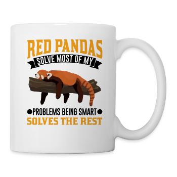 Red Panda Gift Cat Bear Red Panda - Mug - white - Right