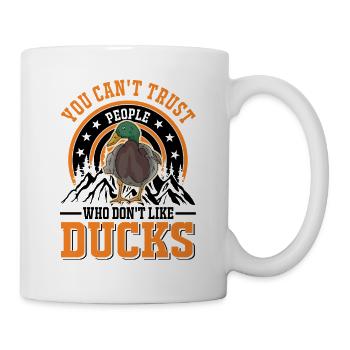 Duck Gift Duck Duck Breeder - Mug - white - Right