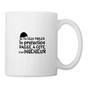 cadeau pour ingénieur - Mug blanc - blanc - Droite