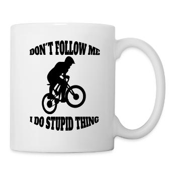 Mountain Bike Bike Cycling Cycling Tour Cycling - Mug - white - Right
