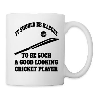 Cricket Saying Cricket Fan Cricket Gift Team - Mug - white - Right