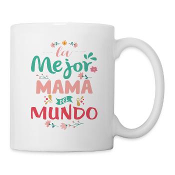 La Mejor mamá Del Mundo - Mug blanc - blanc - Droite