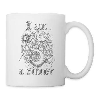 Occult Goth Gothique Punk Grunge - Mug blanc - blanc - Droite