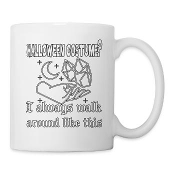 Okkult Goth Gothic Punk Grunge - Tasse - Weiß - Rechts