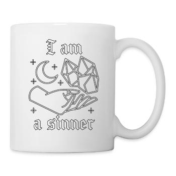Okkult Goth Gothic Punk Grunge - Tasse - Weiß - Rechts
