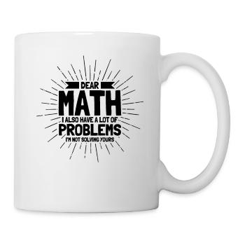 Math Mathematics Science Math Gift - Mug - white - Right