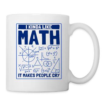 Math Mathematics Science Math Gift - Mug - white - Right