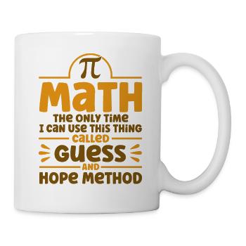 Math Mathematics Science Math Gift - Mug - white - Right
