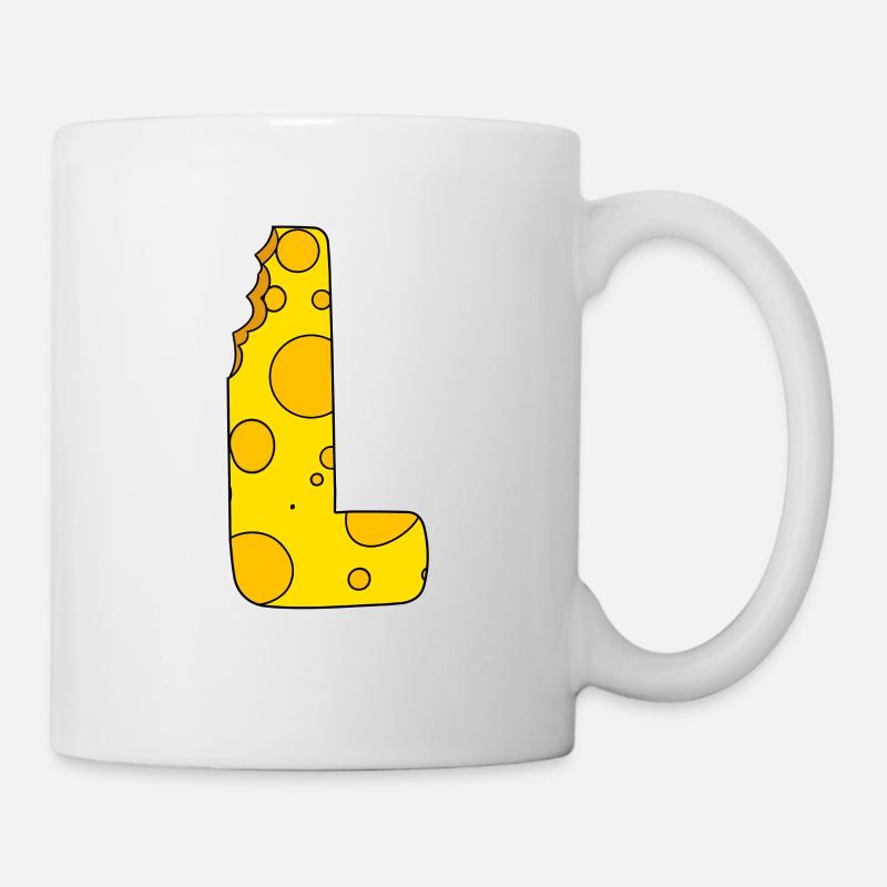 Letter L - Mug - white