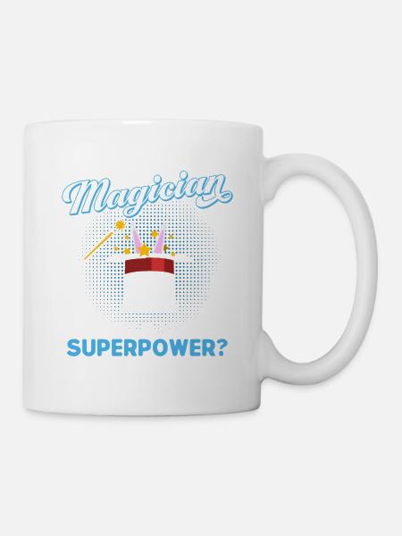 Magician Party Magic Tricks Performer Magician - Mug - white