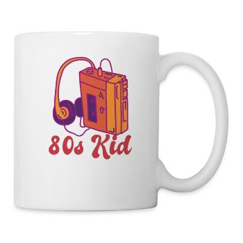 Enfant des années 80 - Mug blanc - blanc - Droite