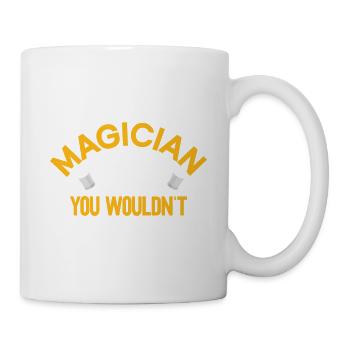 Magician Party Magic Tricks Performer Magician - Mug - white - Right
