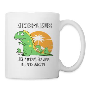 Mimisaurus Like A Normal Grandma But More Awesome - Mug - white - Right