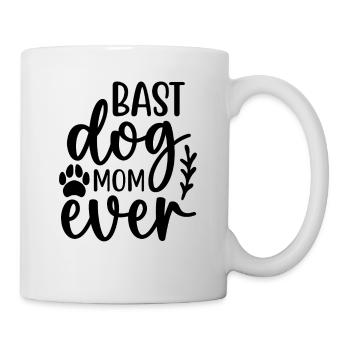 Meilleure maman de chien de tous les temps - Mug blanc - blanc - Droite