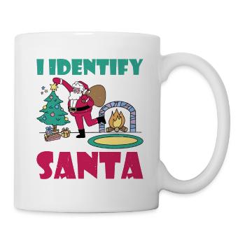 I Identify As Santa 4 - Mug - white - Right