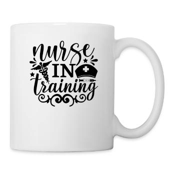 Krankenschwester in Ausbildung - Tasse - Weiß - Rechts