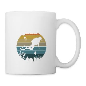 Diese Taucher Legende ist 40 Jahre 40 Geburtstag - Tasse - Weiß - Rechts