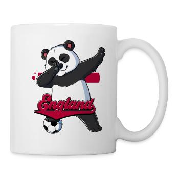 England Fußball - Tasse - Weiß - Rechts