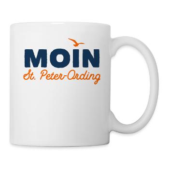 Nordsee Moin St. Peter-Ording - Tasse - Weiß - Rechts