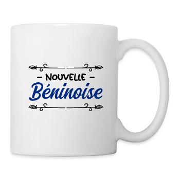 Nouvelle Béninoise - Idée cadeau bébé - Mug blanc - blanc - Droite