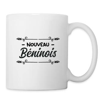 Nouveau Béninois - Idée cadeau bébé - Mug blanc - blanc - Droite